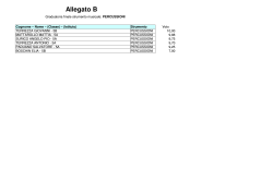 Graduatoria Percussioni - Sito web Istituto Comprensivo San Giorgio
