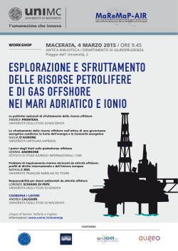 Programma - Università degli Studi di Macerata