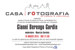invito - Casa della Fotografia di Parma e Provincia