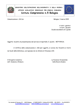 Istituto Comprensivo n.5 Bologna