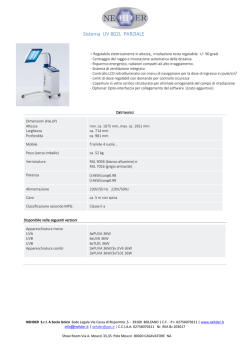 Sistema UV 802L PARZIALE