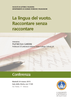 La locandina