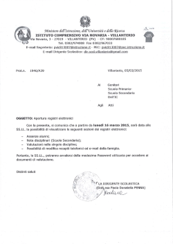 la comunicazione - icvillanterio.gov.it