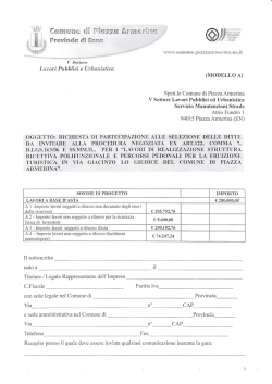 Allegato 2 - Comune di Piazza Armerina