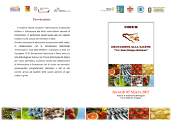 brochure forum educazione alla salute