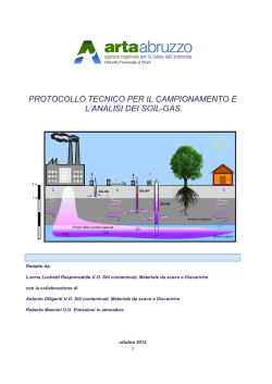 protocollo tecnico per il campionamento e l`analisi