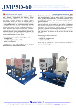 Informazioni tecniche generali General technical information