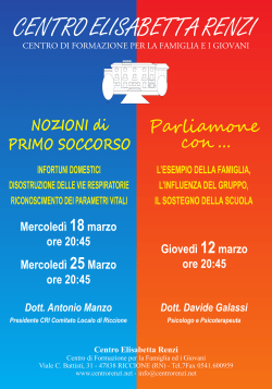 read more - Centro Elisabetta Renzi