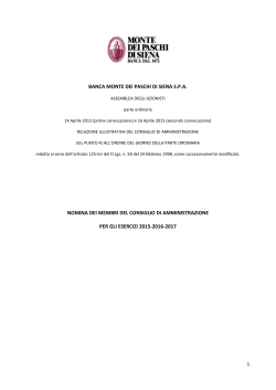 Documento in pdf - Banca Monte dei Paschi di Siena