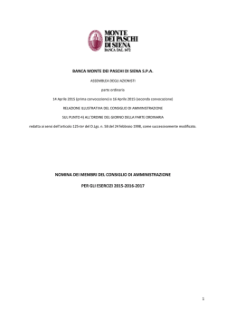 Documento in pdf - Banca Monte dei Paschi di Siena