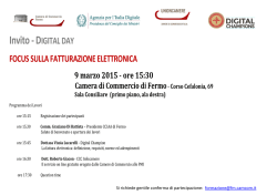 Invito - DIGITAL DAY - Camera di Commercio di Fermo