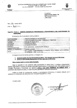 ISTITUTO COMPRENSIVO DI SCUOLA ELEMENTARE E