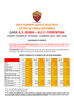 Info - AS Roma