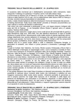 informazioni e prenotazioni