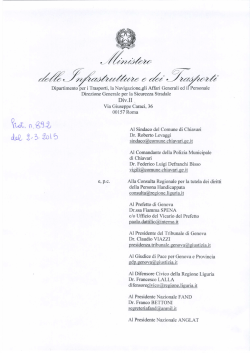 Documento - Spazi Liberi - Consulte Handicap Liguria