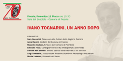 invito - Istituto Storico della Resistenza in Toscana