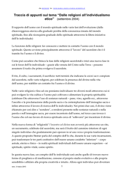 Individualismo etico - maria angela padoa schioppa