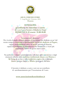 Il FEGATO: guardiano tra intestino e cuore.