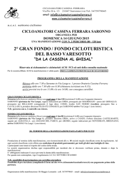 qui - Cicloamatori Cassina Ferrara