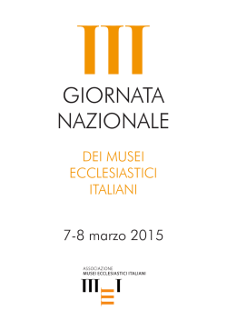 III Edizione Giornate AMEI 2015 Sicilia