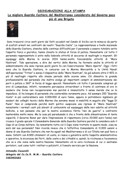 07.03.2015 La migliore Guardia Costiera del
