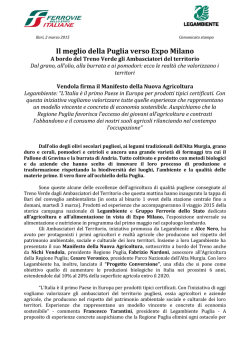 Gli Ambasciatori del territorio