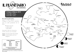 Il Cielo di Marzo 2015 - Associazione Ravennate Astrofili Rheyta