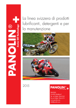 05/03/2015 nuovo catalogo linea moto di panolin e