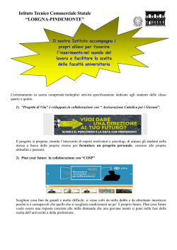 Orientamento in uscita