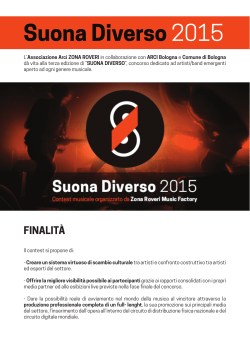 Suona Diverso 2015 - Circolo Arci Bologna