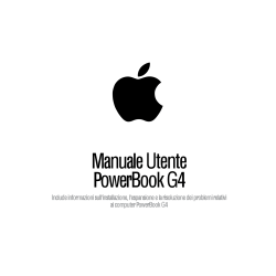 Manuale Utente PowerBook G4