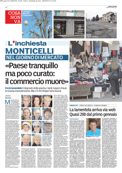 MONTICELLI - Gazzetta di Parma