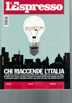 e gia danno lavoro a tantissimi coetanei. una sfida per loro