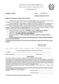 ISTITUTO AGRARIO FIRENZE