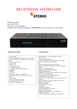 pdf recensione atemio 6200 combo by