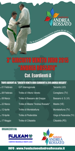 3 Circuito Veneto Judo Andrea Rossato 2015