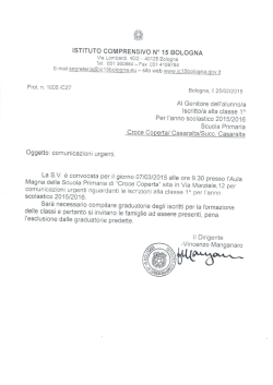 istituto comprensivo n&deg;15 bologna - Istituto Comprensivo Statale 15
