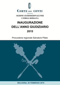 inaugurazione dell`anno giudiziario bologna, 26