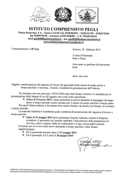 Leggi comunicazione n° 75/dsga