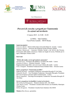 Il programma
