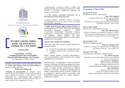 Programma - Ordine degli Ingegneri della provincia di Roma