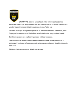 GRUPPO RE, azienda specializzata nella