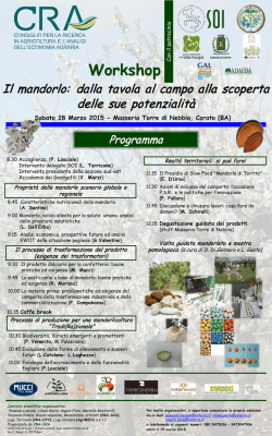 Il mandorlo: dalla tavola al campo alla scoperta delle sue