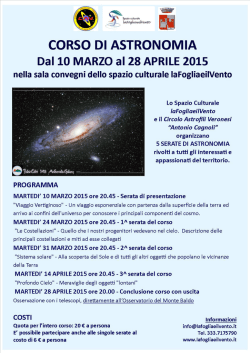 il PDF del programma clicca qui.