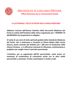 Visite spirituali Cattedrale