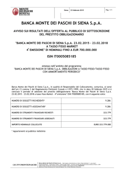 documento completo in pdf - Banca Monte dei Paschi di Siena