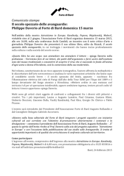 Il secolo spezzato dalle avanguardie