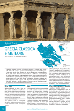 GRECIA CLASSICA e METEORE