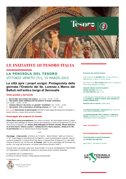 Programma Vittorio Veneto T. Italia