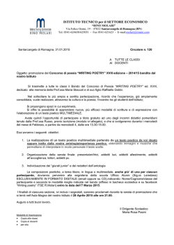 ISTITUTO TECNICO per il SETTORE ECONOMICO